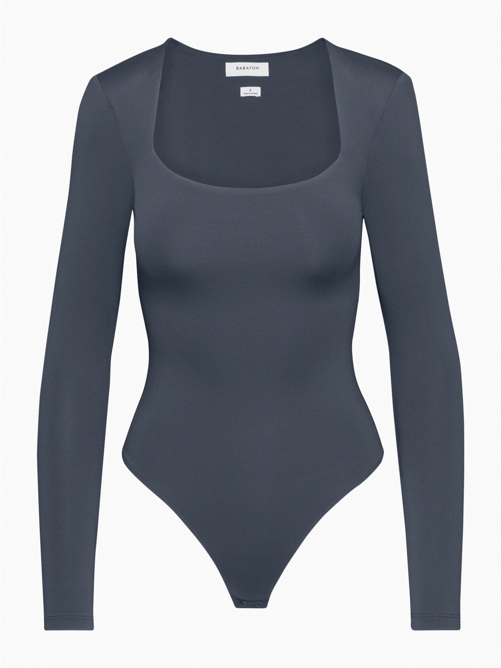 Aritzia Babaton Size XXS Contour Square-Neck Long-Sleeve Bodysuit
